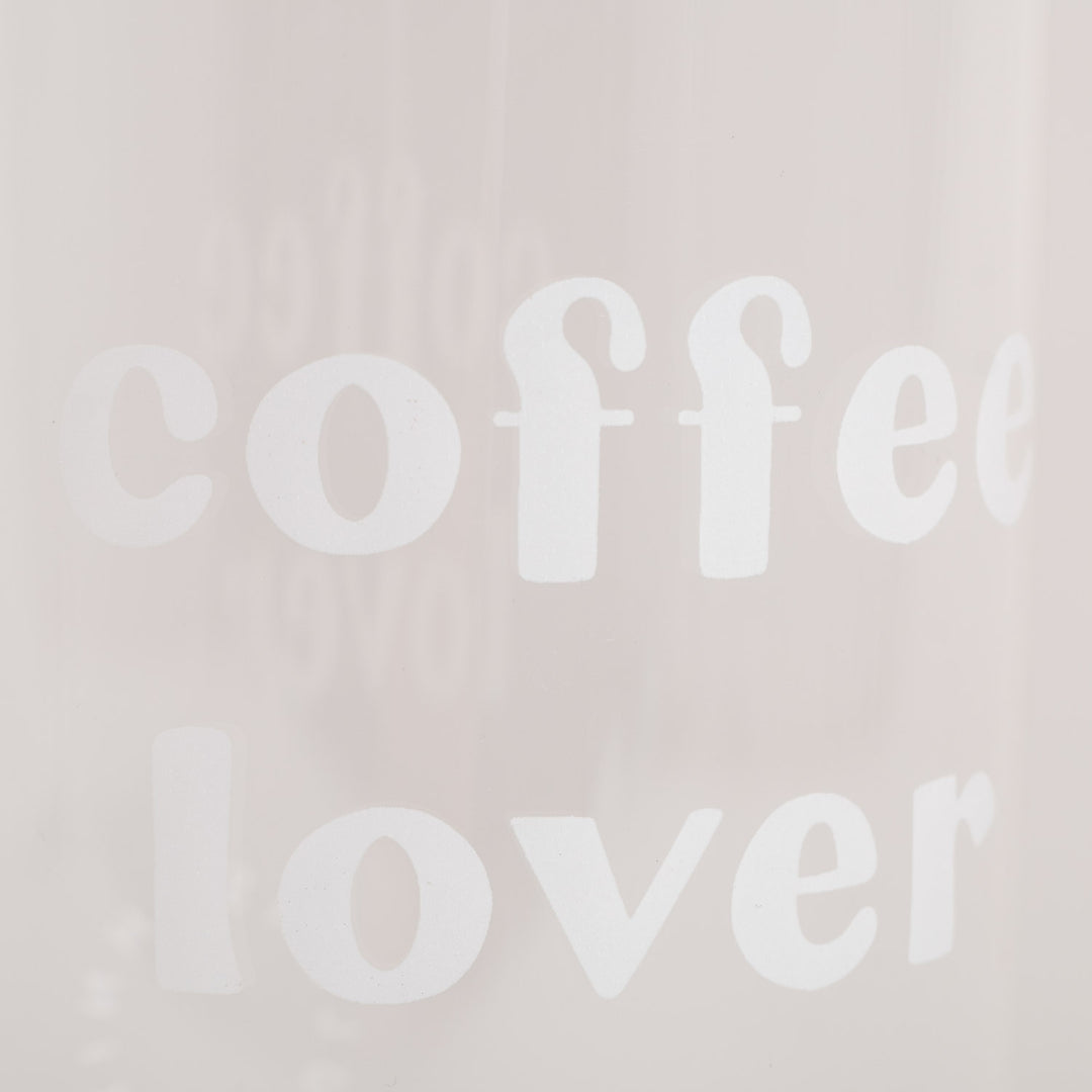 Tall Drinking Glass - Heart