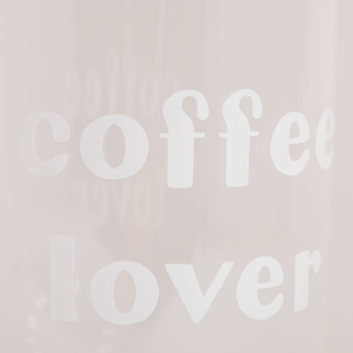 Tall Drinking Glass - Heart