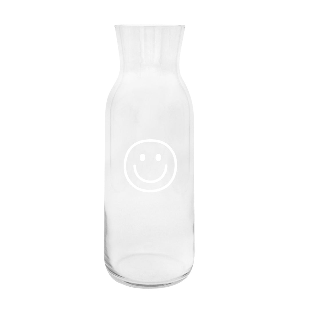 Carafe - Smiley white