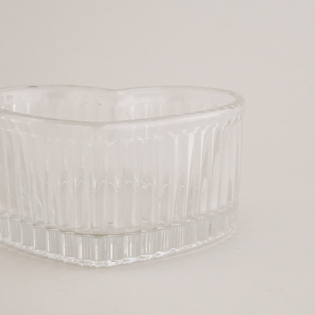 Herzschale Glas
