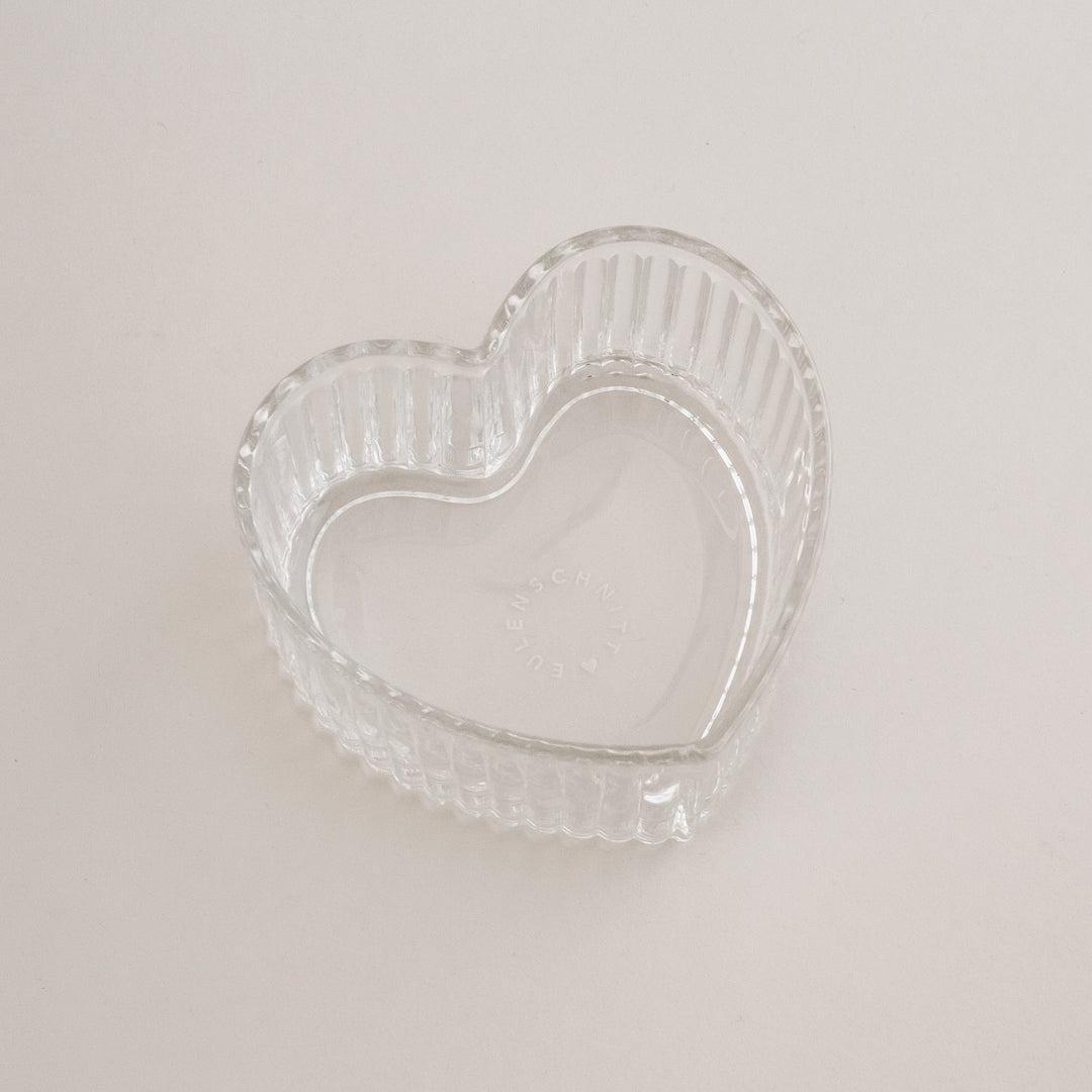 Herzschale Glas