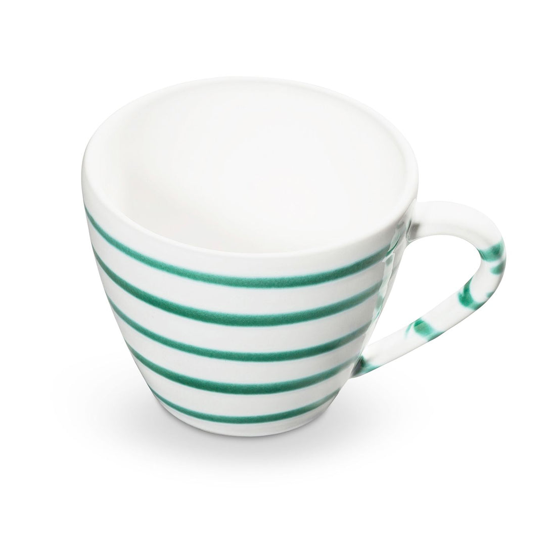 Green flamed, cappuccino cup (0.16L)