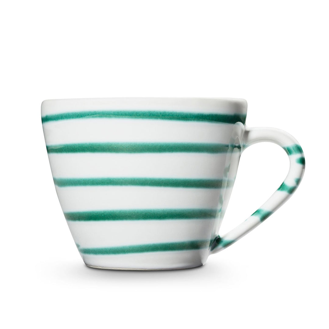 Green flamed, cappuccino cup (0.16L)