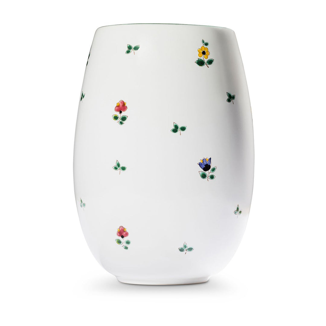 scattered flowers, vase 21cm