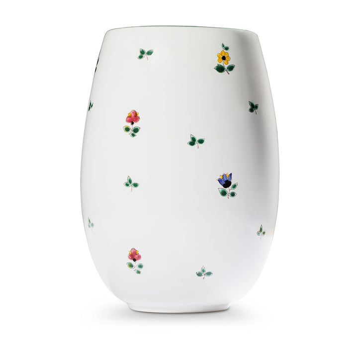scattered flowers, vase 21cm