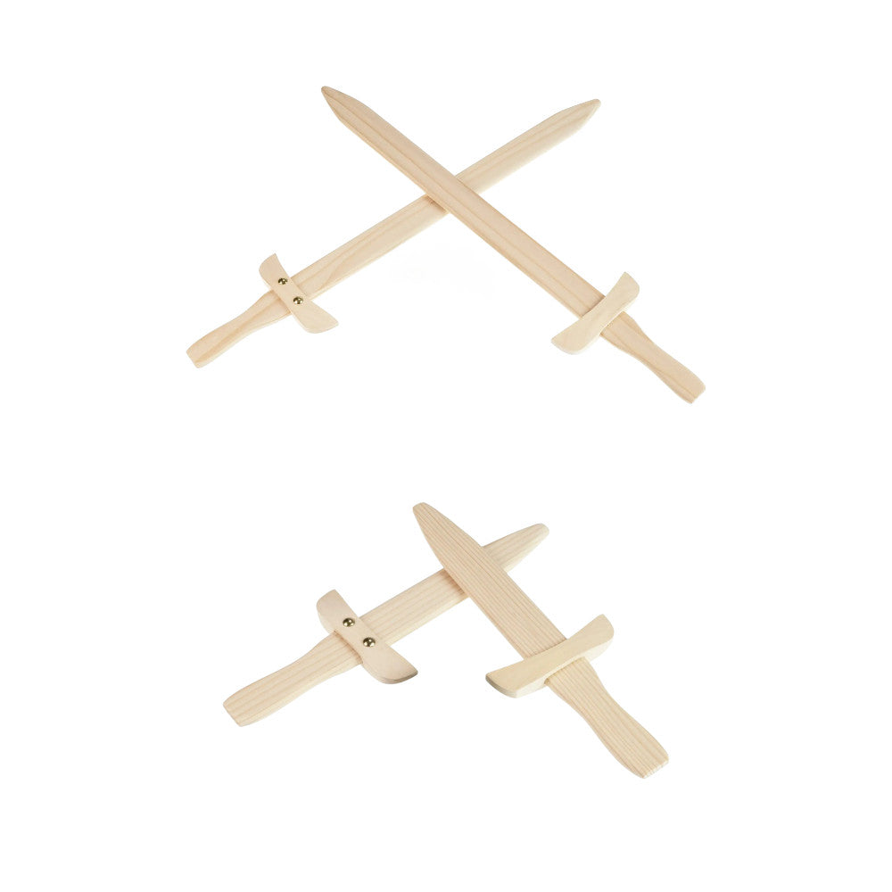 Fichtenholz-Spiel-Schwert