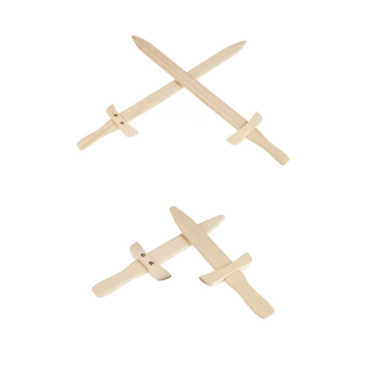 Fichtenholz-Spiel-Schwert