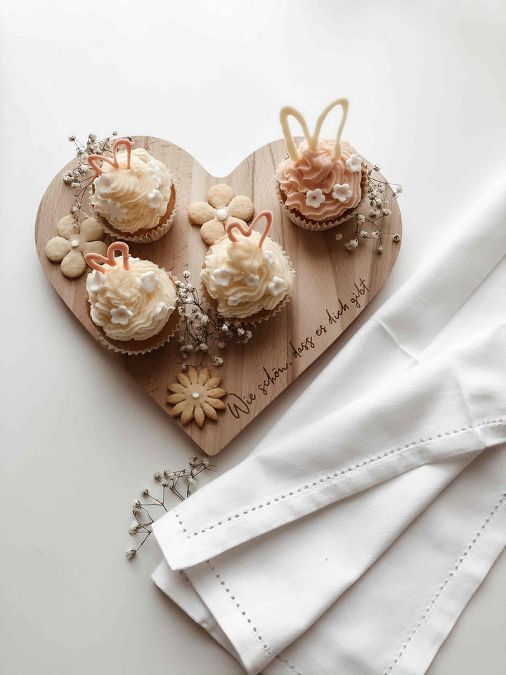 breakfast board - heart