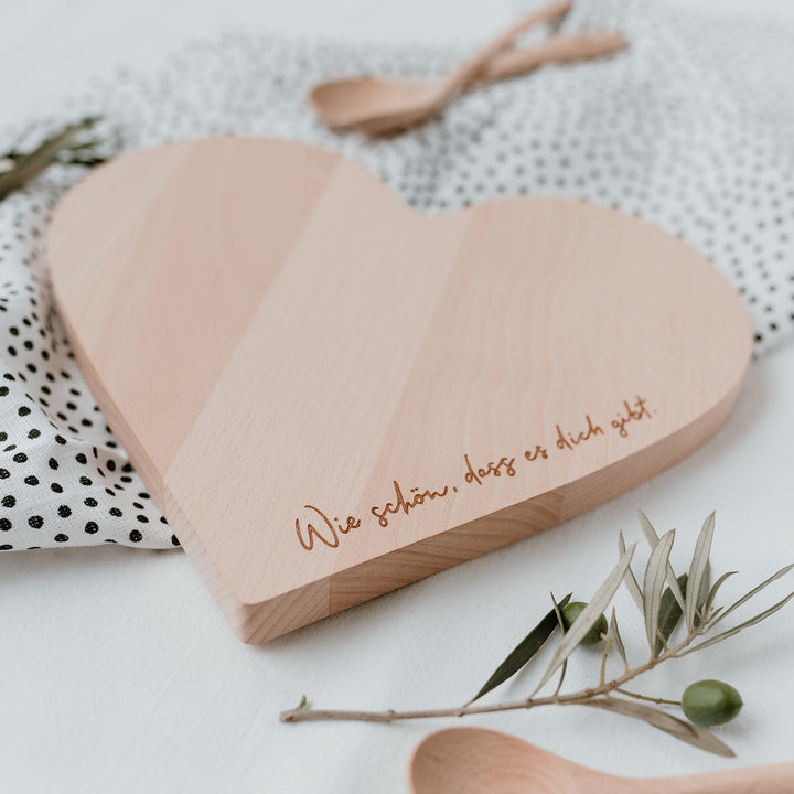 breakfast board - heart