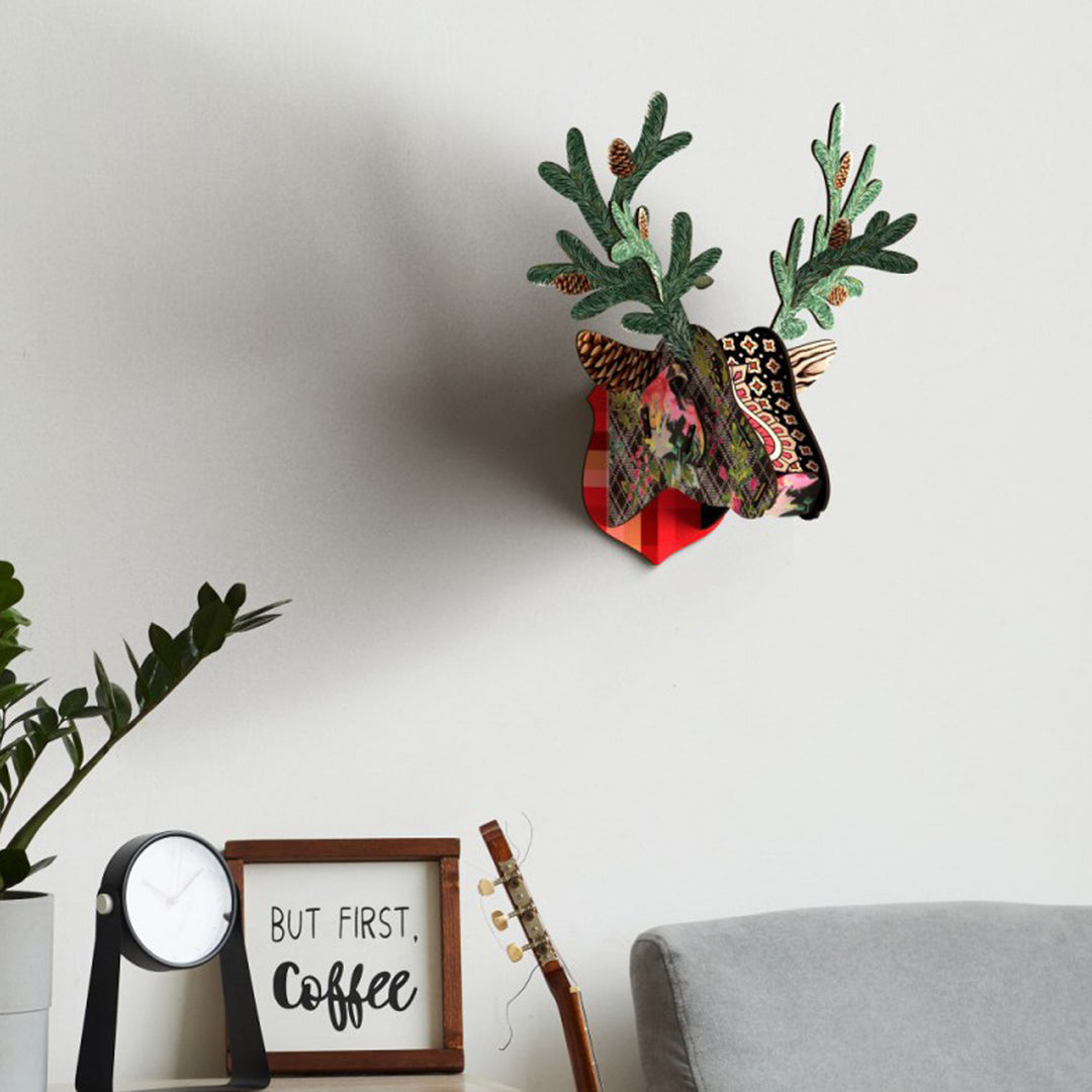 Deer Head Medium - In the Pines