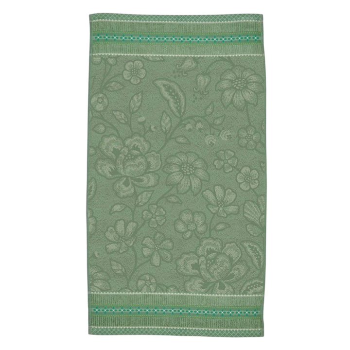 Guest Towel Soft Zellig Khaki 30x50 cm