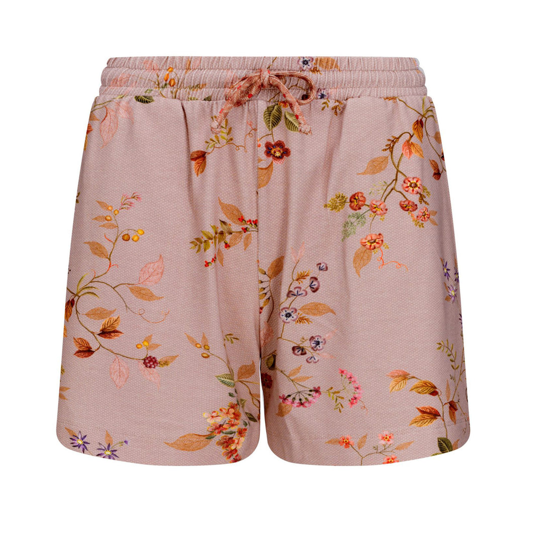 Bob Kurze Hose Kawai Flower Dark Pink L