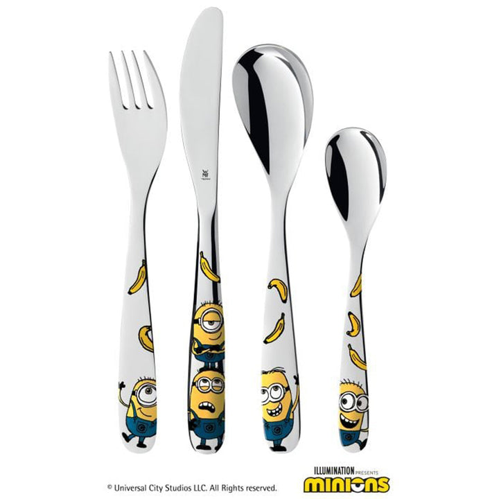 Minions® children's cutlery set, 4 pieces