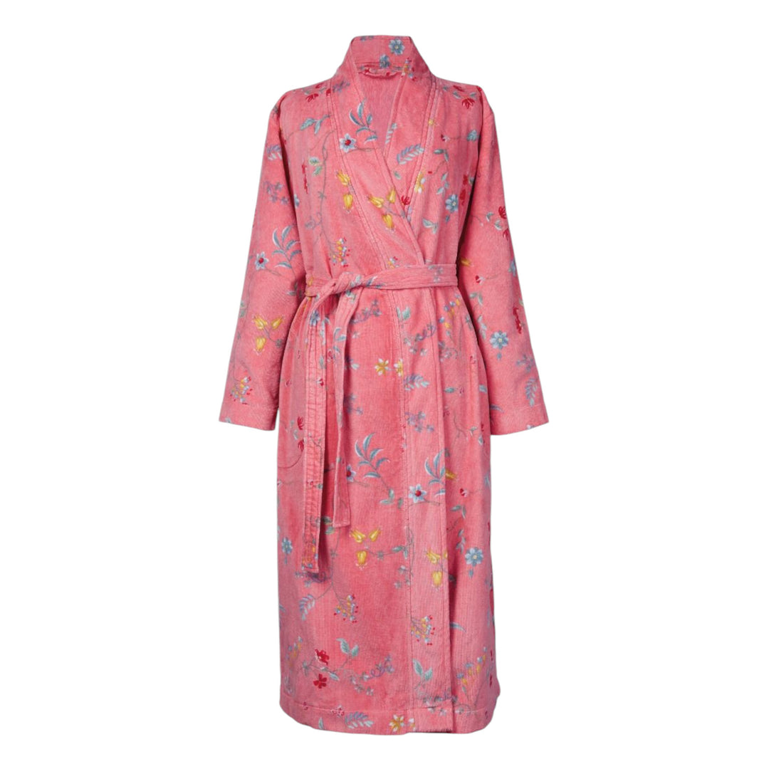 Bademantel Les Fleurs Rosa