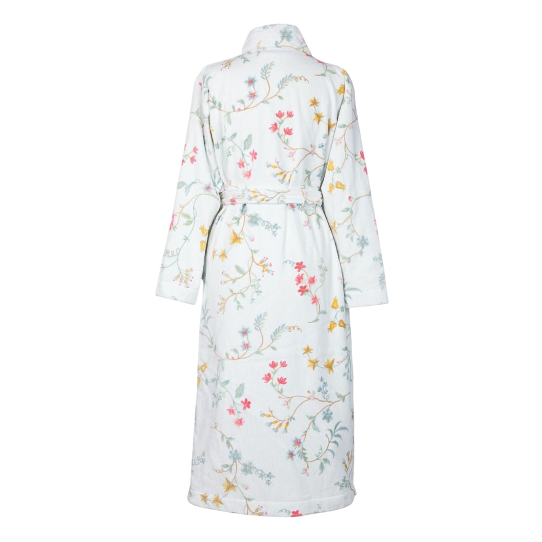 Bademantel Les Fleurs Weiß