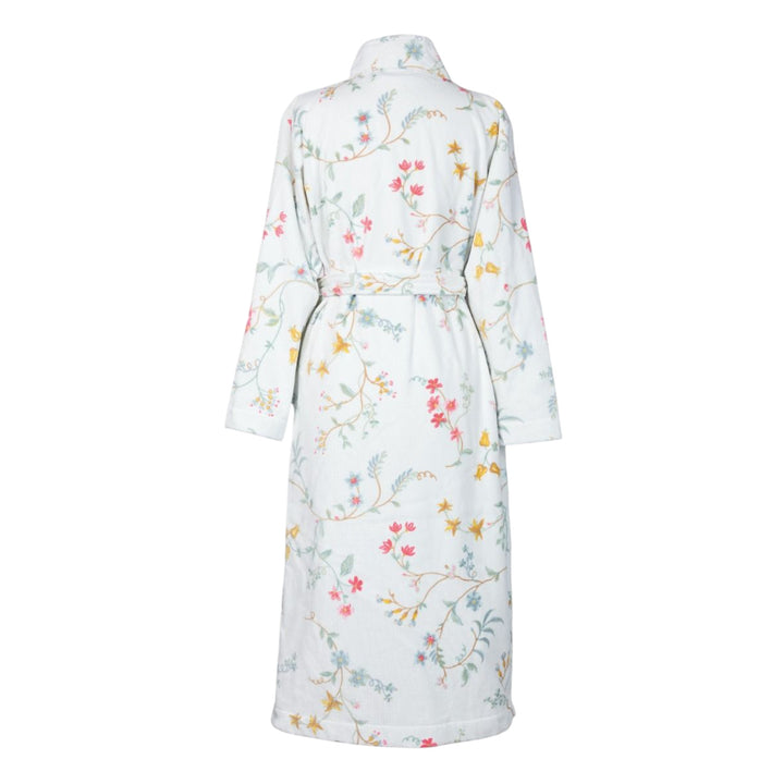 Bademantel Les Fleurs Weiß