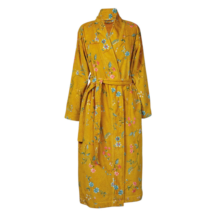 Bademantel Les Fleurs Gelb