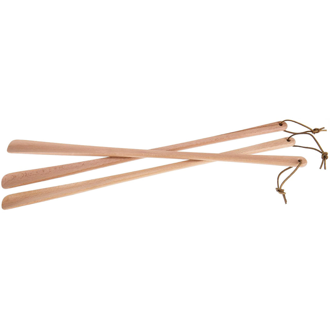 Shoehorn wood with/without saying