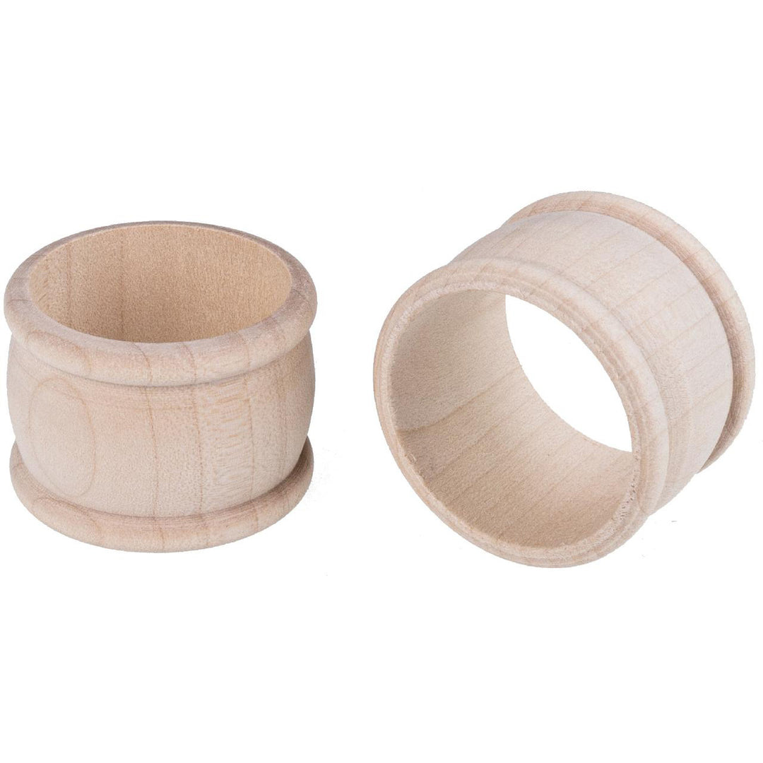 Napkin rings - wood - lasered motif