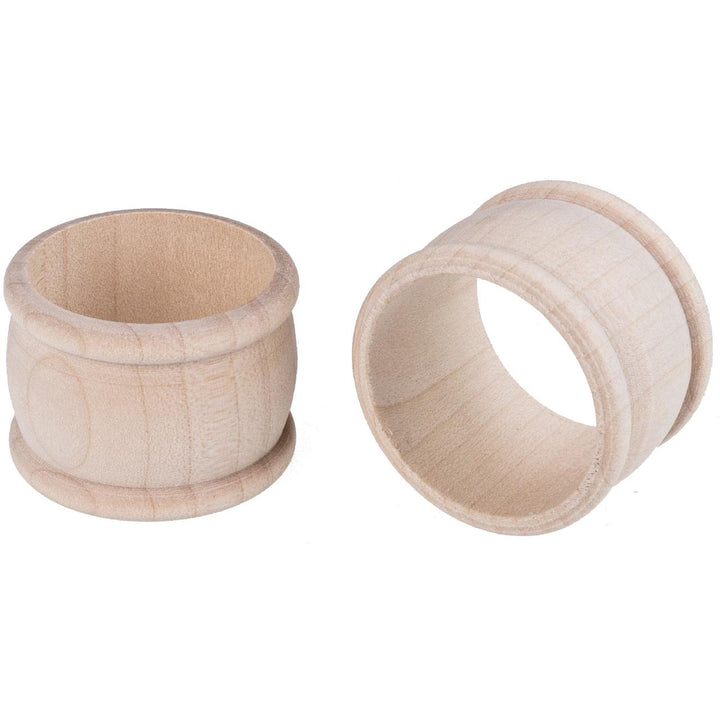 Napkin rings - wood - lasered motif