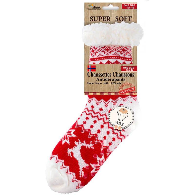 Hüttensocken  gestrickt