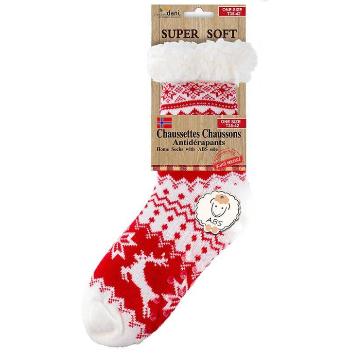 Hüttensocken  gestrickt