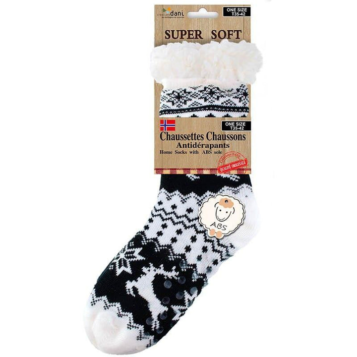 Hüttensocken gestrickt