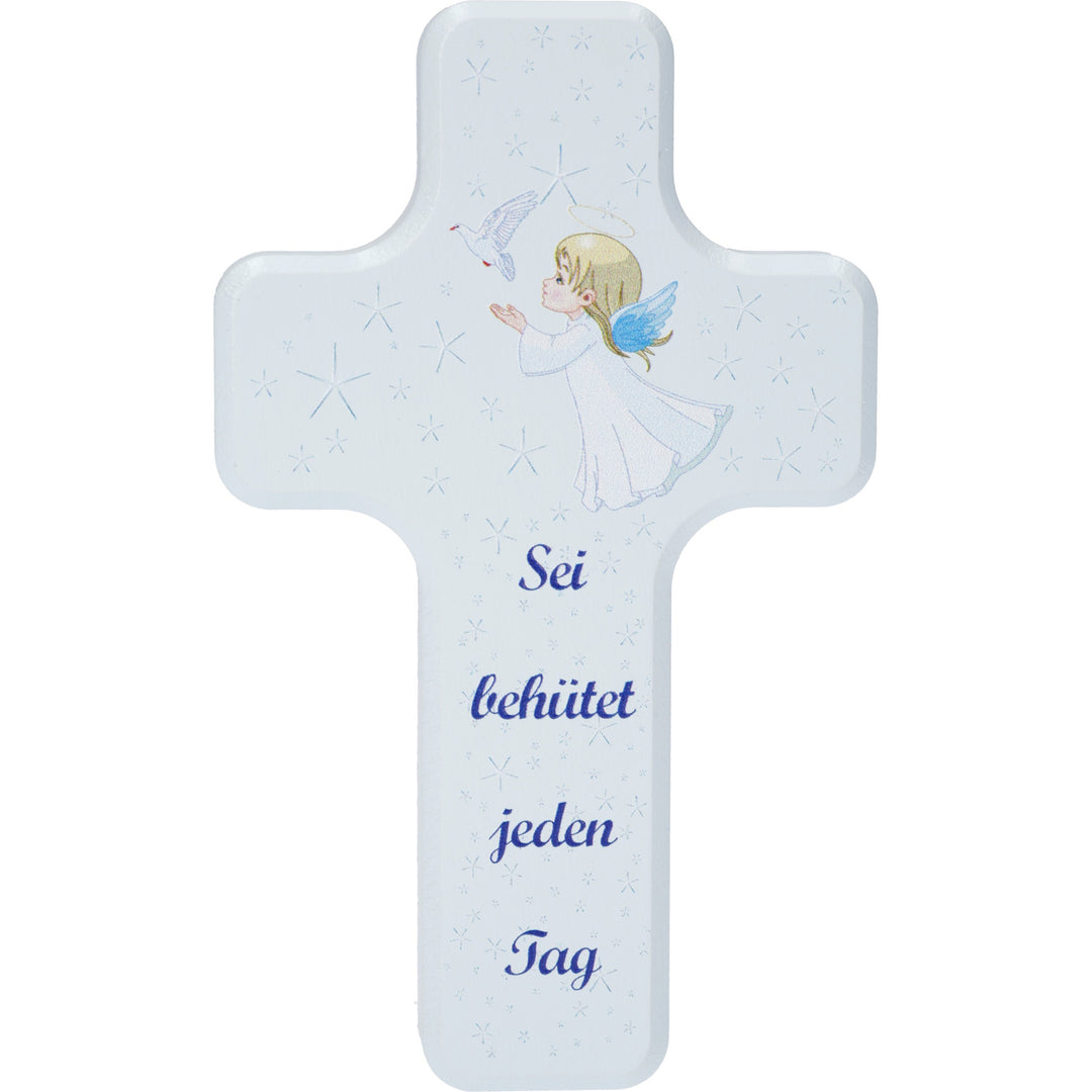 Kinderkreuz Blau klein