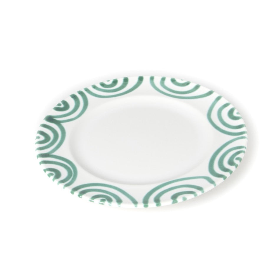 Green flamed, dessert plate gourmet (Ø 22cm)