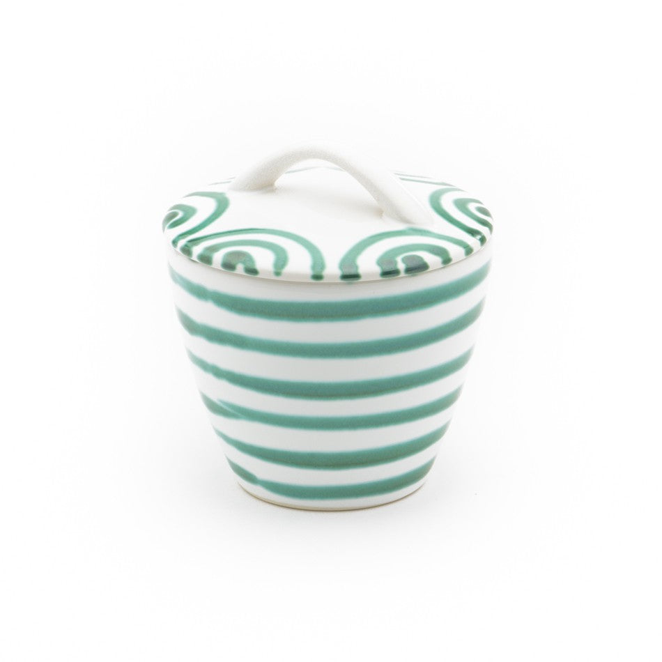 Green flamed, sugar bowl Gourmet (Ø 9cm)