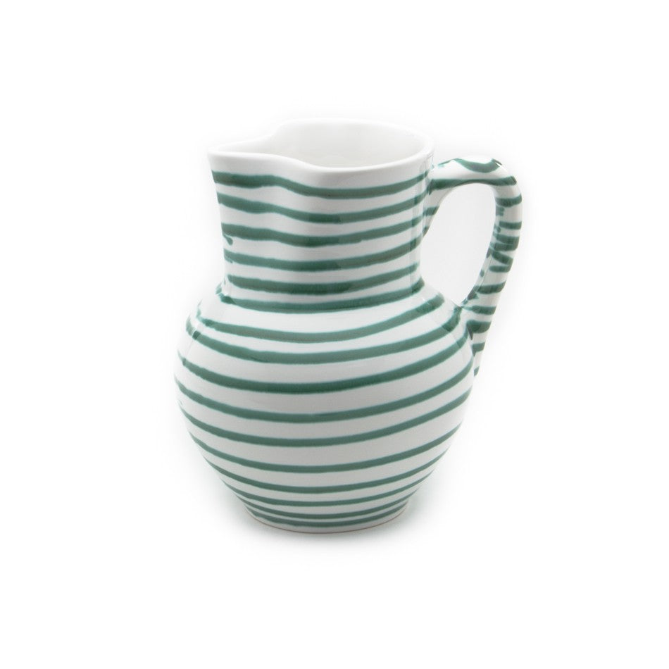Green flamed, Viennese shaped jug (1.5L)