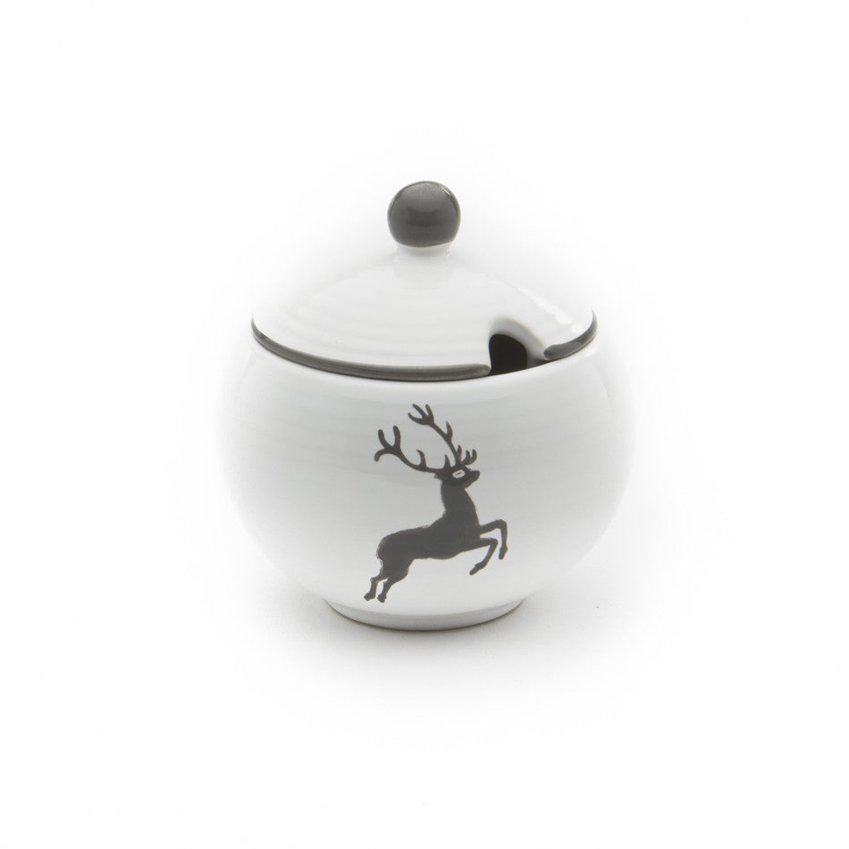 Gray Deer, Sugar Bowl with Cutout (Ø 10cm)