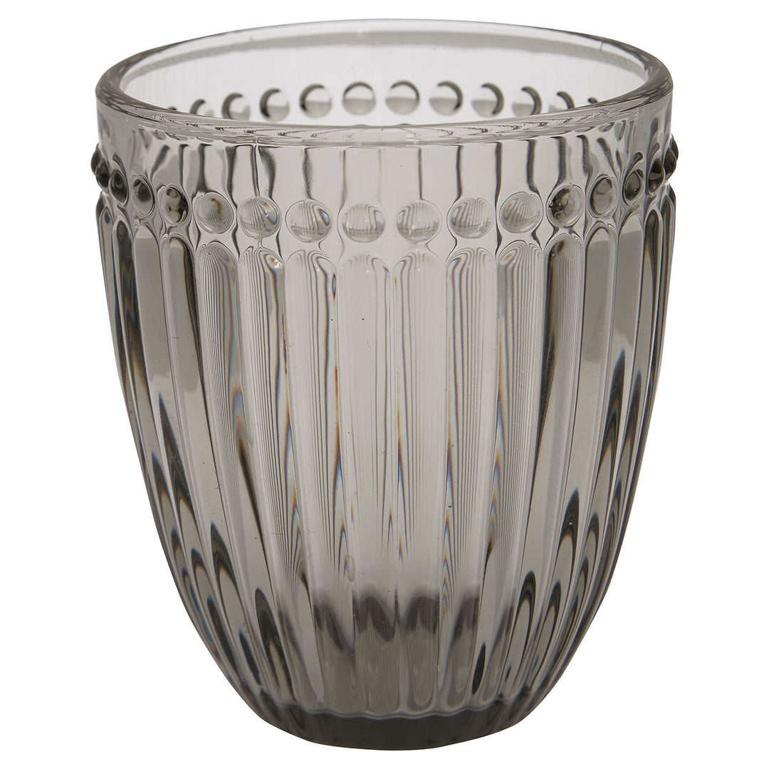 Alice grey water glass