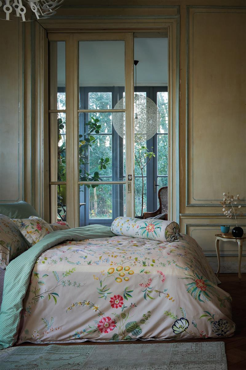 Bettbezug Petites Fleurs Khaki 140x200 cm