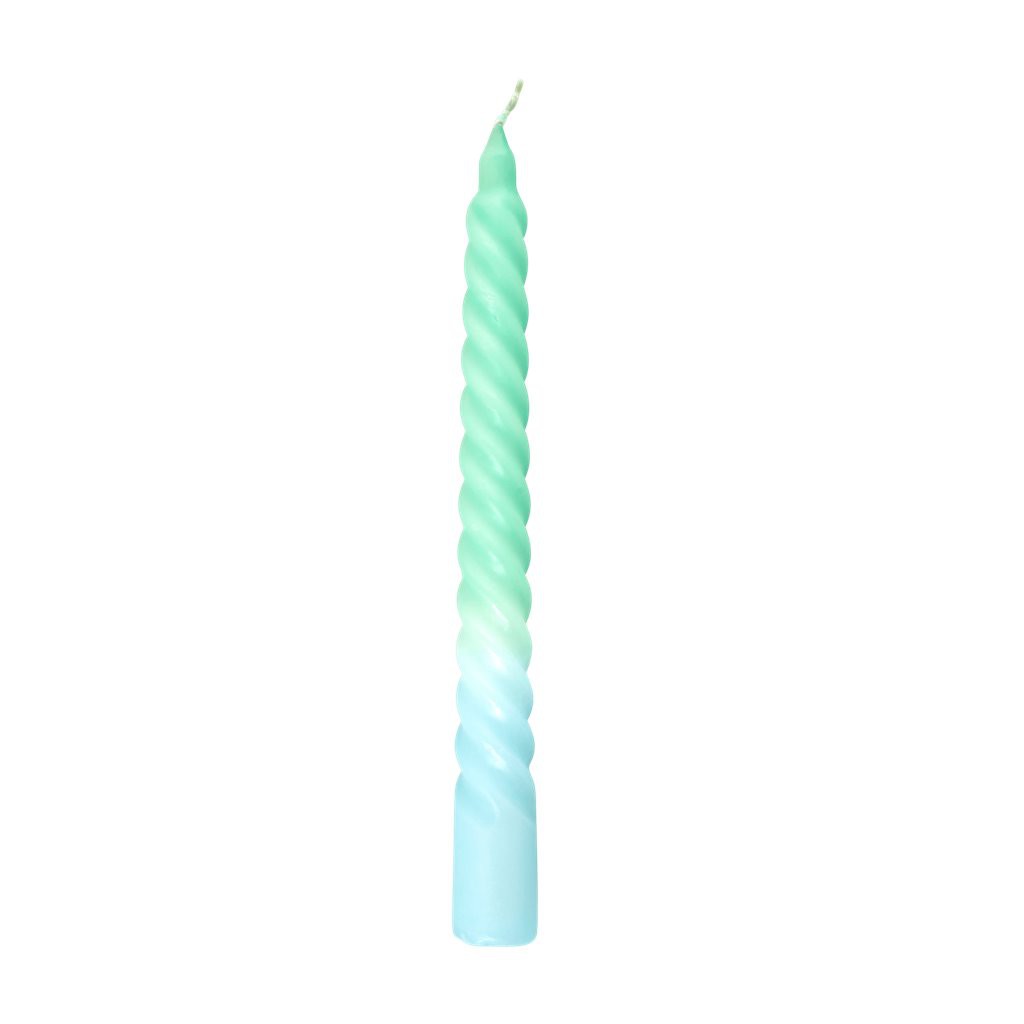 Twisted Candle - Mint