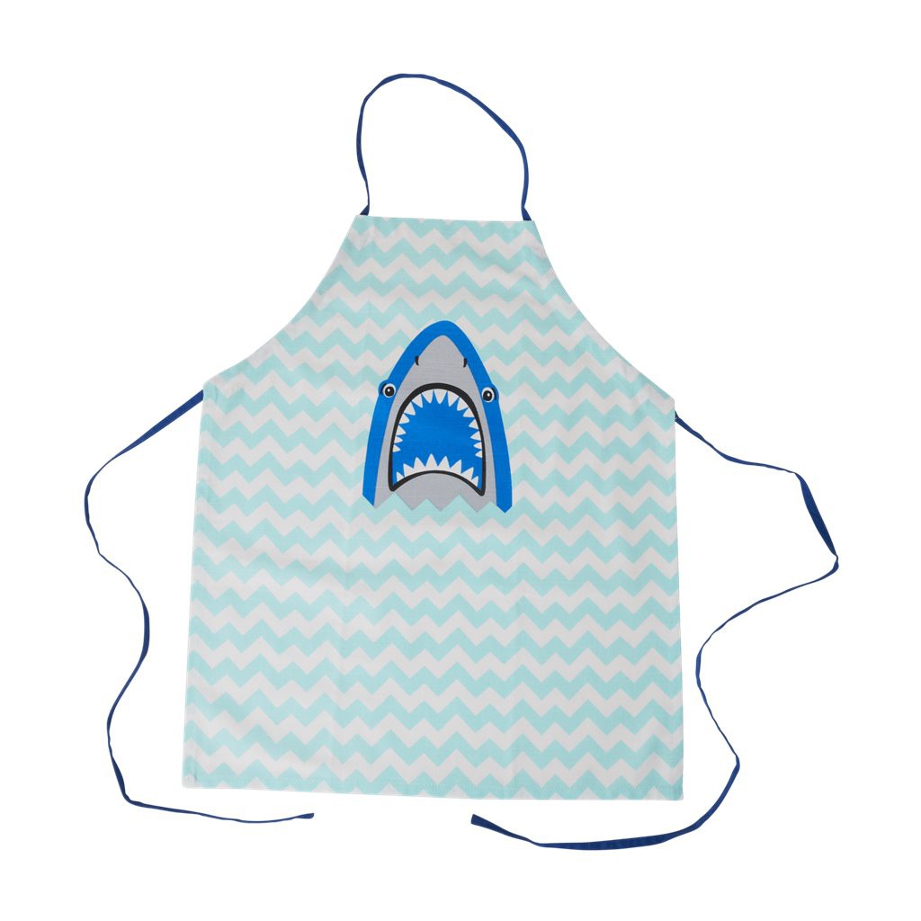 Children's Apron - Shark Print