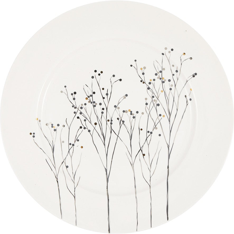 dinner plate Antonia white