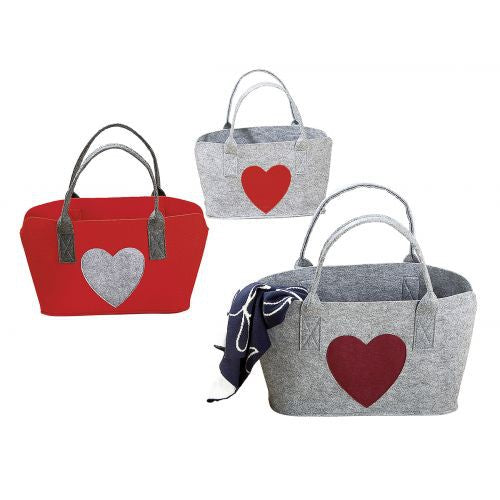 felt bag "Heart"