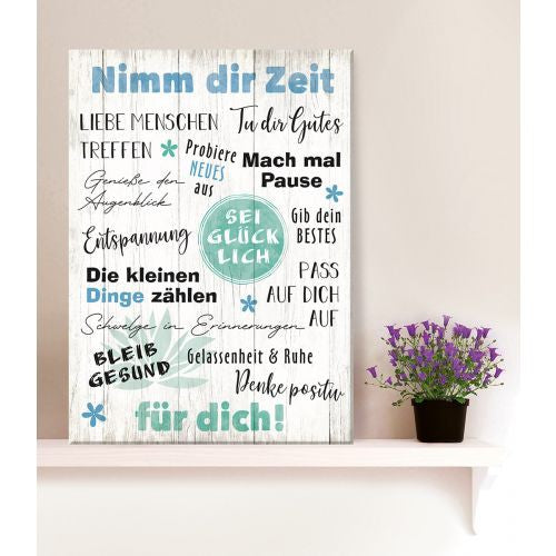 MDF wisdom 'Take your time'