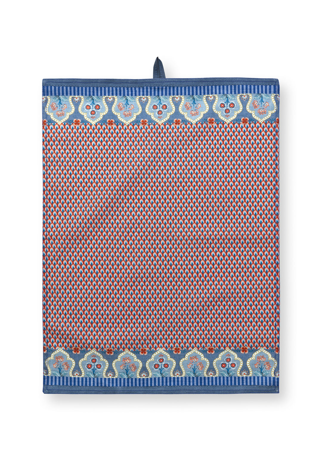 Geschirrtuch Flower Festival Blue-Red 50x70 cm