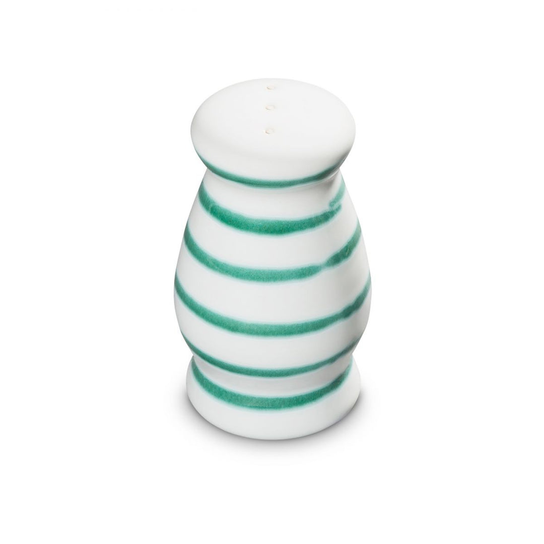 Green flamed, pepper shaker bulbous