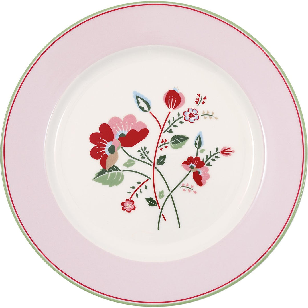 dinner plate Mozy pale pink