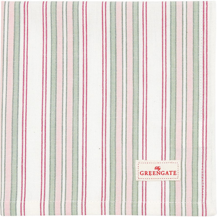 Stoffserviette Carola white