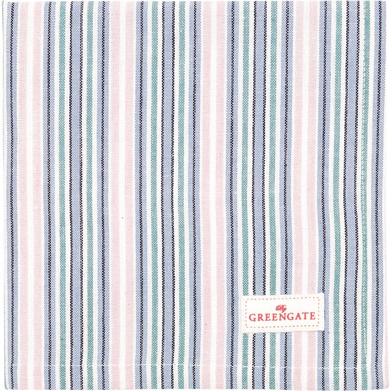 Stoffserviette Leise white