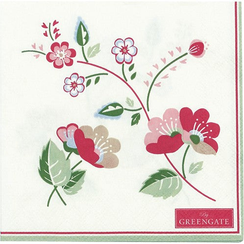 Papierservietten Mozy pale pink small 20 Stück