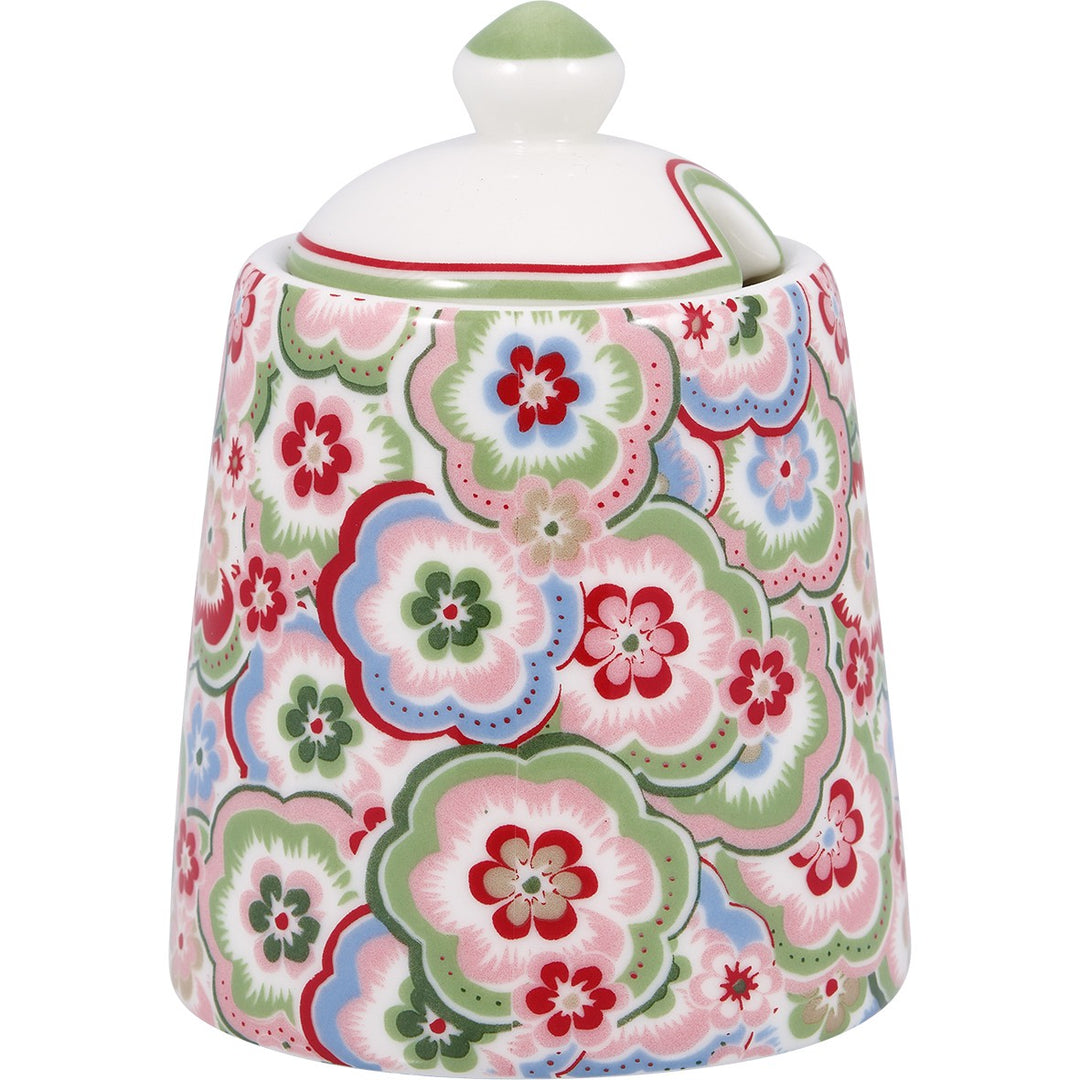 Selma pale pink sugar bowl