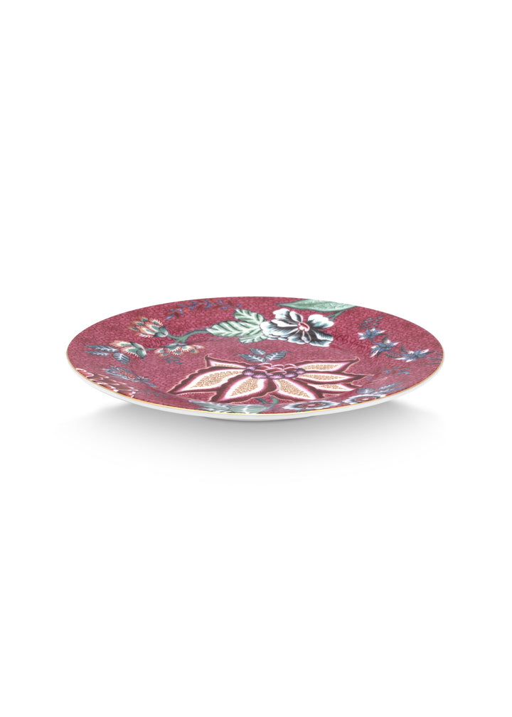 Plate Flower Festival Dark Pink 17 cm