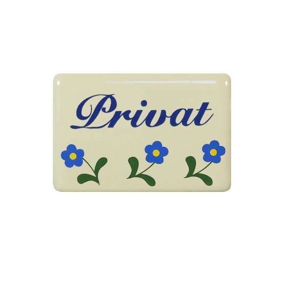 Schild "Privat"