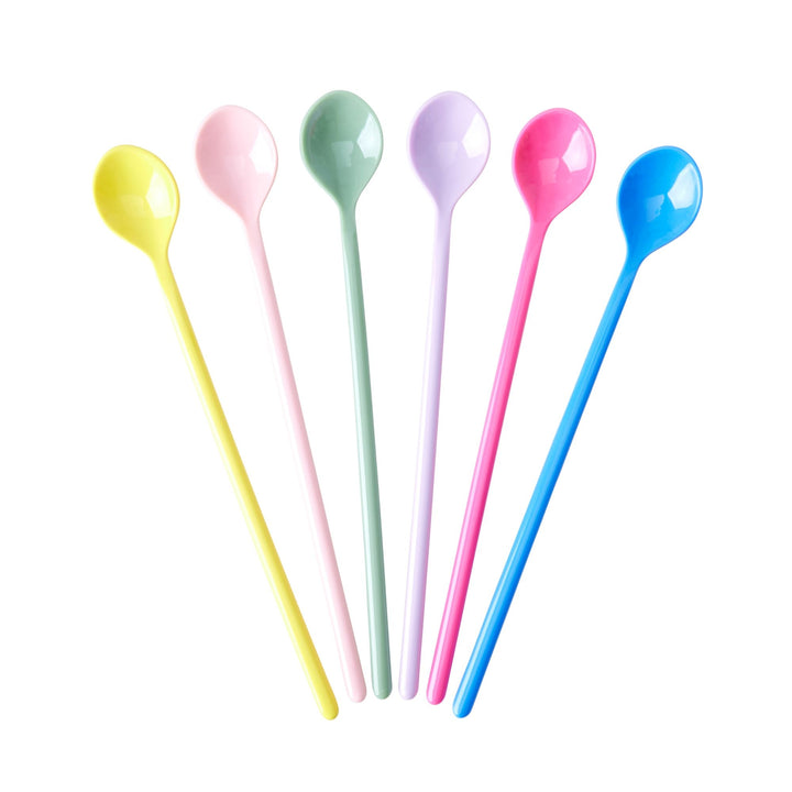 Melamine Latte Spoon - "Flower me Happy"