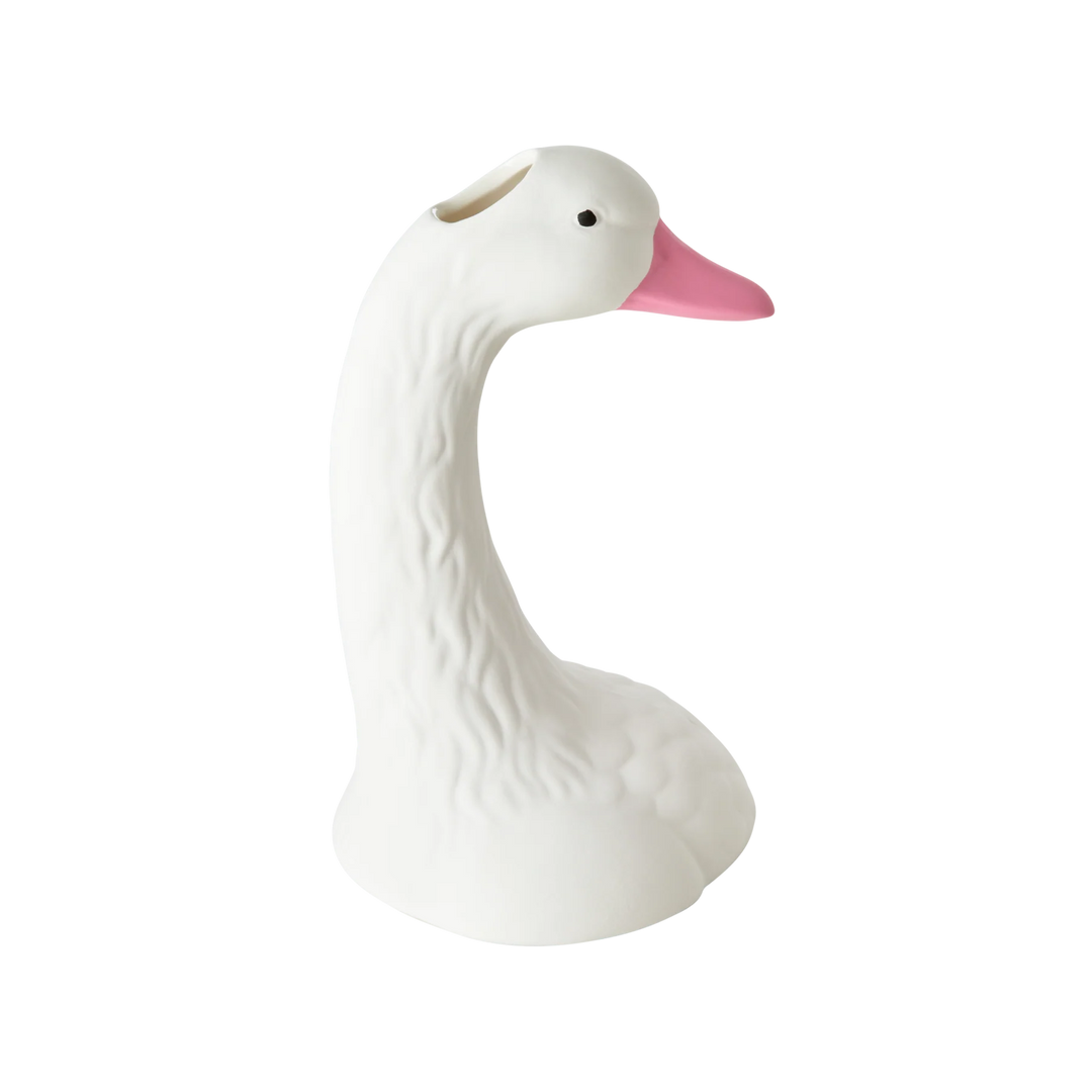 Ceramic Vase - Swan